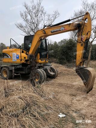 安徽-六安市二手犀牛重工XN85-9Y挖掘机实拍照片
