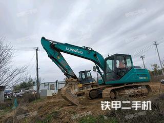 湖南-益阳市二手山河智能SWE155E-3挖掘机实拍照片