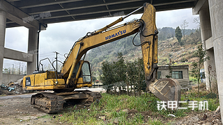 贵州-贵阳市二手小松PC220-8挖掘机实拍照片