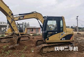 深圳卡特彼勒307C挖掘机实拍图片