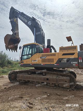 忻州沃尔沃EC480DL挖掘机实拍图片