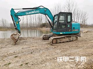 江苏-扬州市二手山河智能SWE80E9挖掘机实拍照片