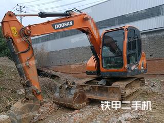 银川斗山DX75-9C挖掘机实拍图片