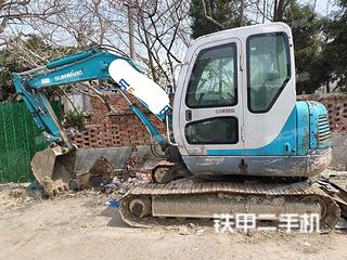 江苏-扬州市二手山河智能SWE70N9挖掘机实拍照片