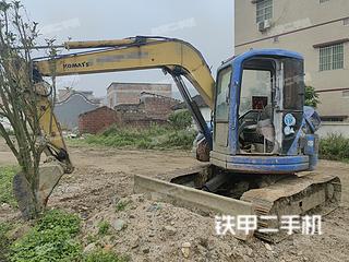 广东-清远市二手小松PC75UU-2挖掘机实拍照片