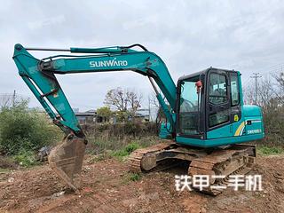 湖南-益阳市二手山河智能SWE80E9挖掘机实拍照片