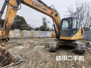 四川-成都市二手柳工CLG915E挖掘机实拍照片