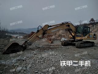山东-莱芜市二手小松PC220LC-7挖掘机实拍照片