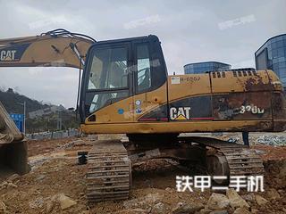 贵州-安顺市二手卡特彼勒320D液压挖掘机实拍照片