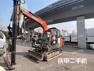 山东-烟台市二手斗山DX75-9CN PLUS挖掘机实拍照片