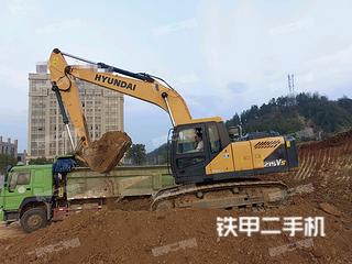 九江现代R215VS挖掘机实拍图片