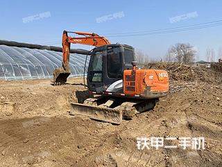 北京日立ZX60-5G挖掘机实拍图片