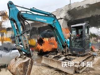江苏-扬州市二手山河智能SWE70E挖掘机实拍照片