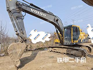 河南-郑州市二手沃尔沃EC200B挖掘机实拍照片