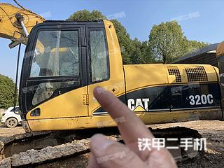 浙江-金华市二手卡特彼勒320C挖掘机实拍照片