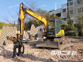 贵州-六盘水市二手新源XYB75W-8挖掘机实拍照片
