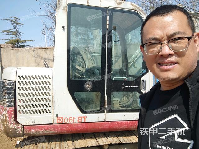 竹内TB175C挖掘机的设备实拍-第1张实拍照片