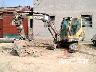 济南沃尔沃EC55BPRO挖掘机实拍图片