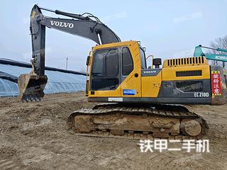 南昌沃尔沃EC210D挖掘机实拍图片