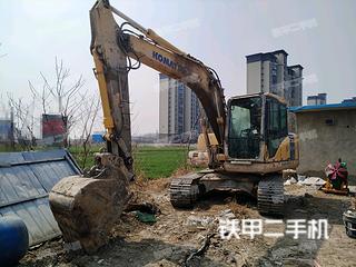 河南-许昌市二手小松PC110-7挖掘机实拍照片