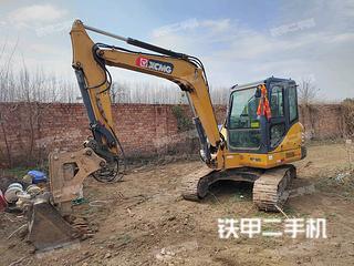 陕西-西安市二手徐工XE55DA挖掘机实拍照片