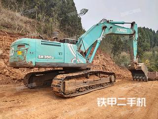 枣庄神钢SK350LC-10挖掘机实拍图片