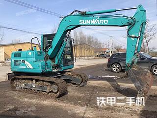 山河智能SWE80E9挖掘機(jī)實(shí)拍圖片