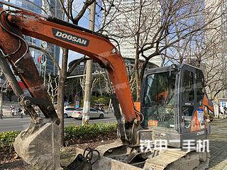 上海-上海市二手斗山DX55-9C挖掘机实拍照片