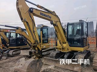河南-郑州市二手小松PC56-7挖掘机实拍照片