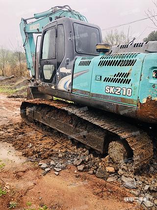 湖南-郴州市二手神钢SK210LC-8挖掘机实拍照片