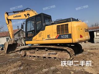 潍坊柳工CLG920E挖掘机实拍图片