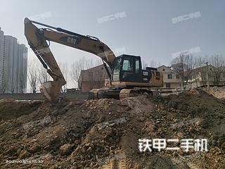 山西-晋城市二手卡特彼勒320D2液压挖掘机实拍照片