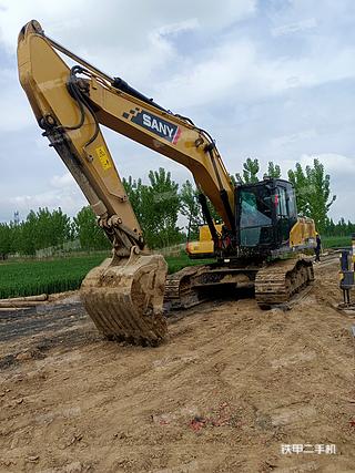 河南-开封市二手三一重工SY215C挖掘机实拍照片