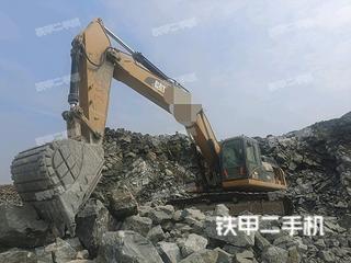 河南-开封市二手卡特彼勒336D2液压挖掘机实拍照片