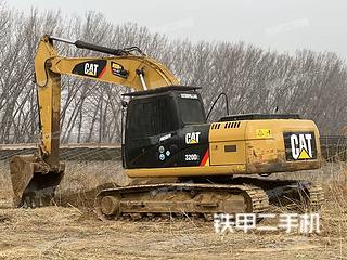 北京卡特彼勒320D液压挖掘机实拍图片