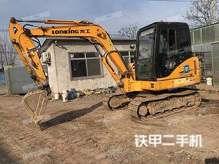 潍坊龙工LG6065挖掘机实拍图片