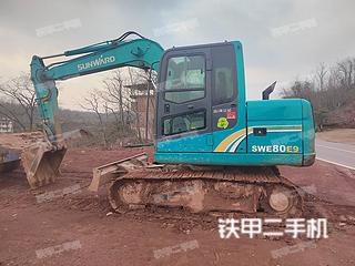 湖南-张家界市二手山河智能SWE80E9挖掘机实拍照片
