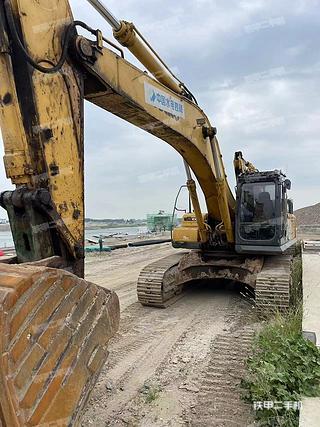 湖北-襄阳市二手神钢SK380D-8挖掘机实拍照片