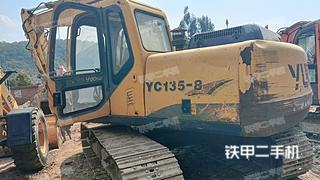 玉柴YC135-8挖掘机实拍图片
