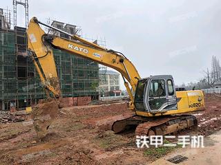 潍坊加藤HD820V挖掘机实拍图片
