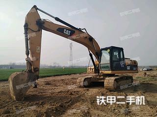 河南-许昌市二手卡特彼勒320D液压挖掘机实拍照片