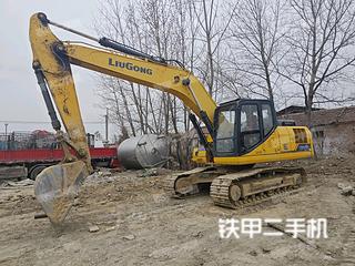 河南-驻马店市二手柳工CLG920E挖掘机实拍照片