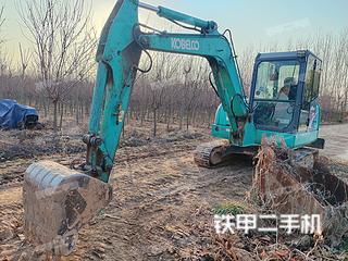 江苏-淮安市二手神钢SK60-8挖掘机实拍照片