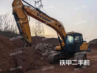 河南-郑州市二手现代R225LVS挖掘机实拍照片