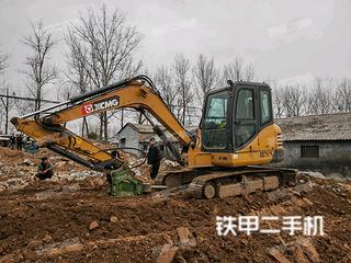 河南-驻马店市二手徐工XE60DA挖掘机实拍照片