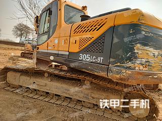 滨州现代R275LC-9T挖掘机实拍图片