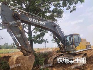 河南-开封市二手沃尔沃EC350D挖掘机实拍照片