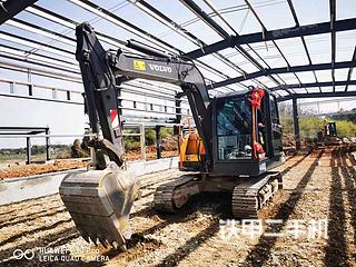 池州市出售 沃尔沃 EC75D 挖掘机