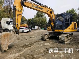 成都柳工CLG913E挖掘机实拍图片