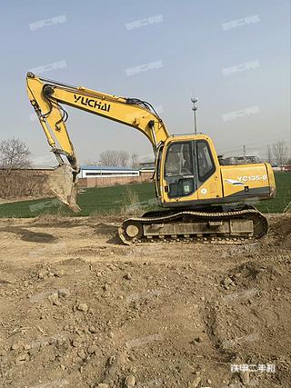 普陀玉柴YC135-8挖掘机实拍图片